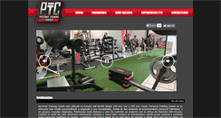 Desktop Screenshot of personaltrainingcentercr.com